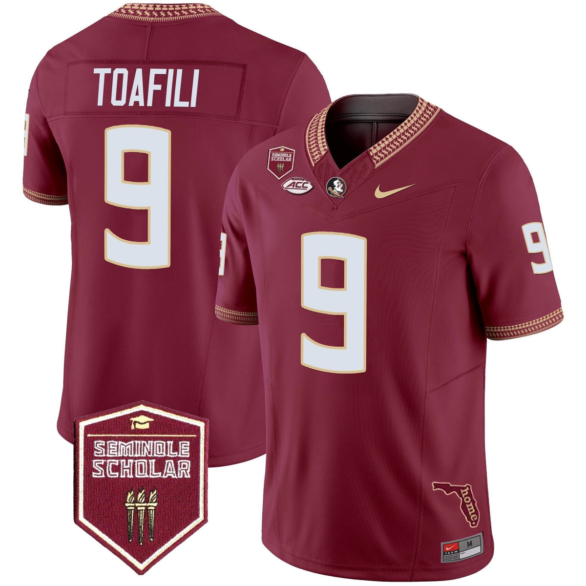 FSS 2025 Seminole Scholar Patch Vapor Limited Jersey