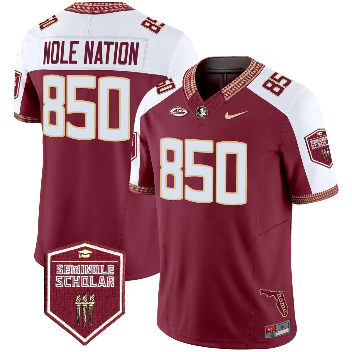 FSS 2025 Seminole Scholar Patch Vapor Limited Jersey
