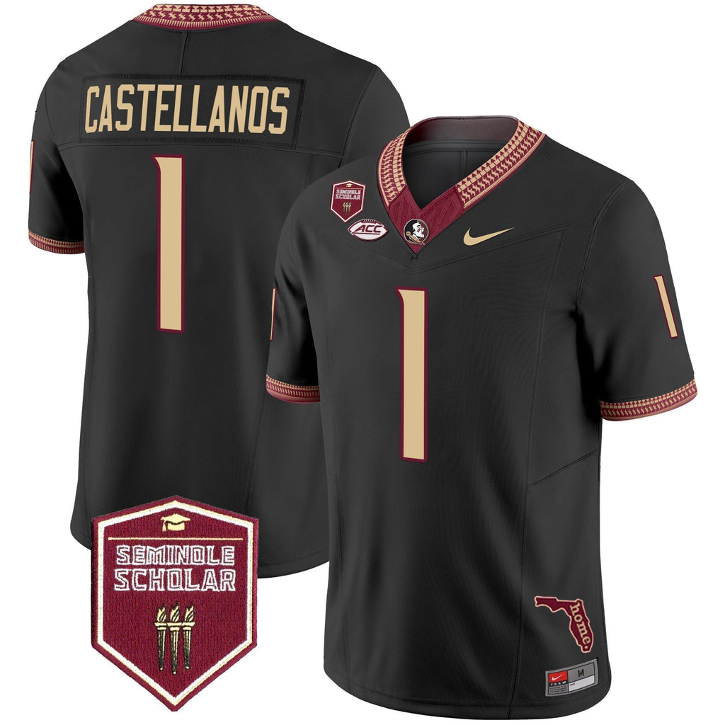 FSS 2025 Seminole Scholar Patch Vapor Limited Jersey