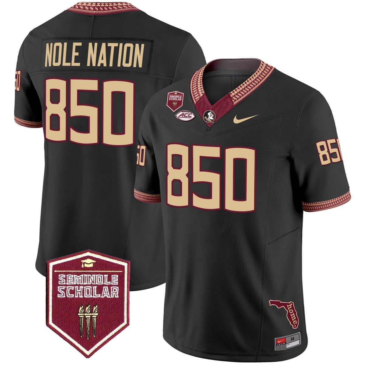 FSS 2025 Seminole Scholar Patch Vapor Limited Jersey