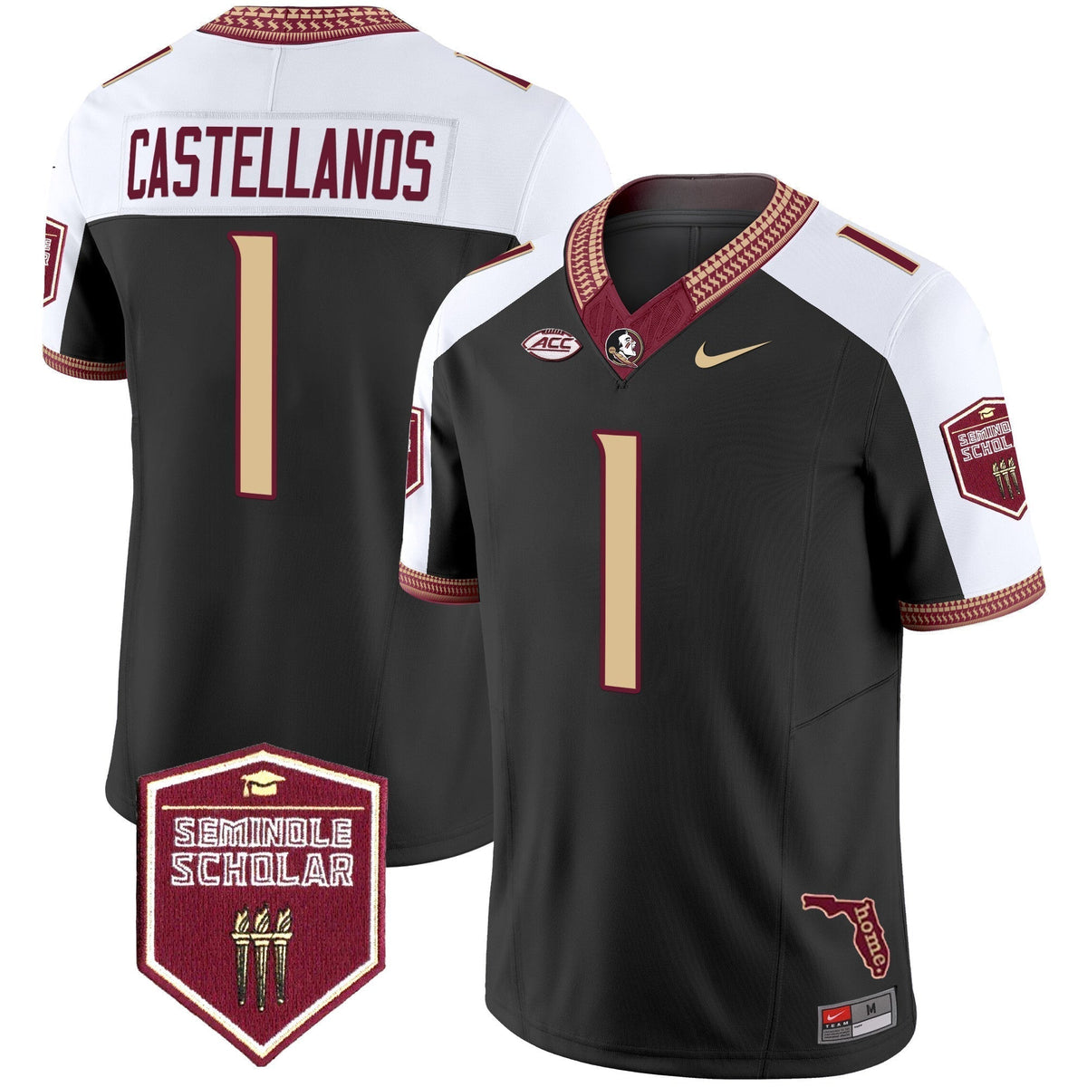 FSS 2025 Seminole Scholar Patch Vapor Limited Jersey