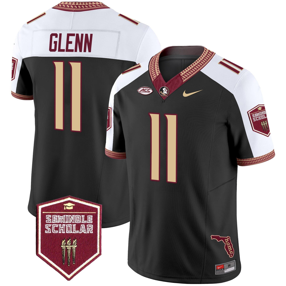 FSS 2025 Seminole Scholar Patch Vapor Limited Jersey