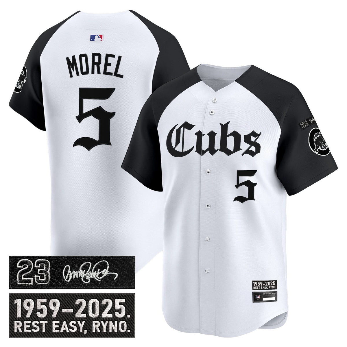 CC 'Ryne Sandberg Tribute' Vapor Premier Limited Jersey - Gothic Edition - Stitched