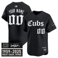 CC 'Ryne Sandberg Tribute' Vapor Premier Limited Custom Jersey - Gothic Edition - Stitched