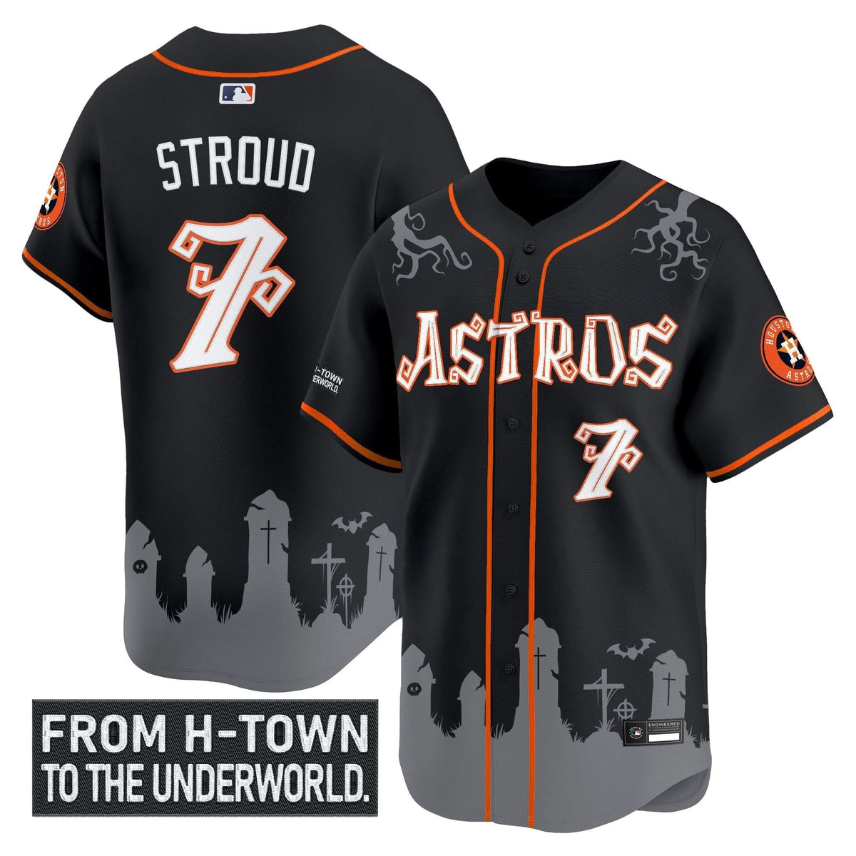 HA 'Halloween Shadows Edition' Vapor Premier Limited Jersey - Stitched