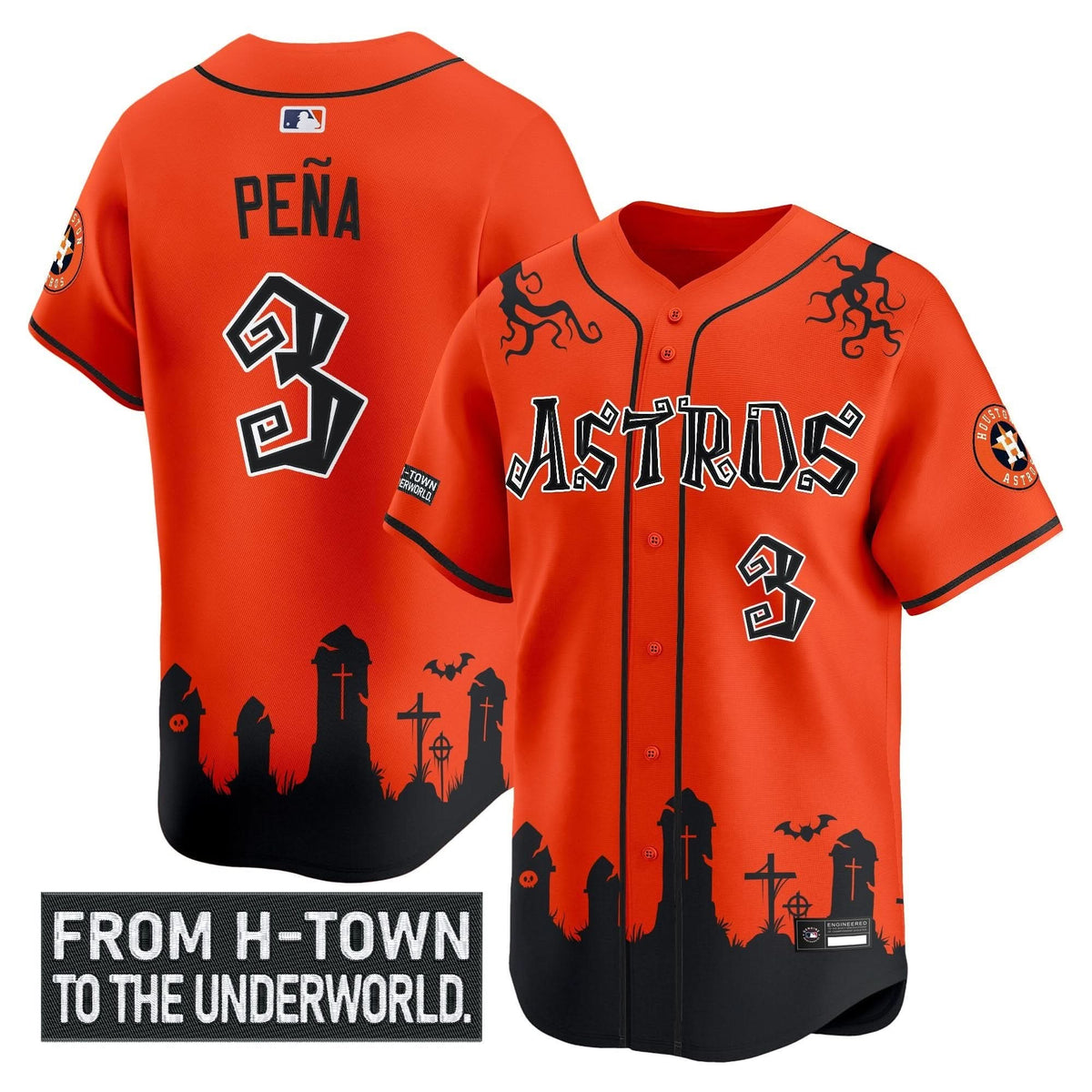 HA 'Halloween Shadows Edition' Vapor Premier Limited Jersey - Stitched