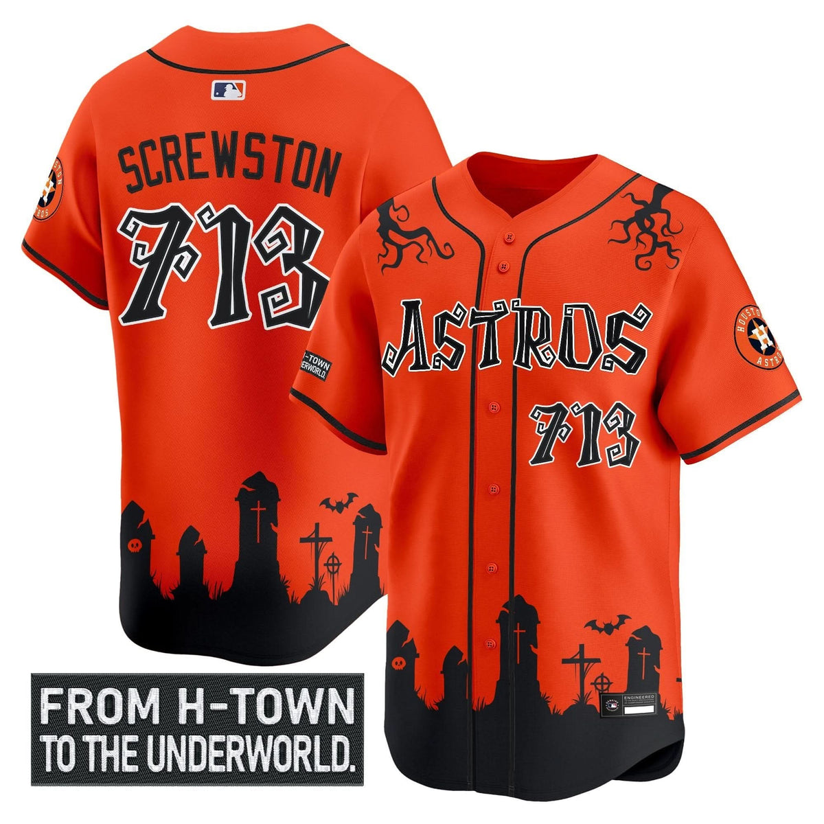 HA 'Halloween Shadows Edition' Vapor Premier Limited Jersey - Stitched