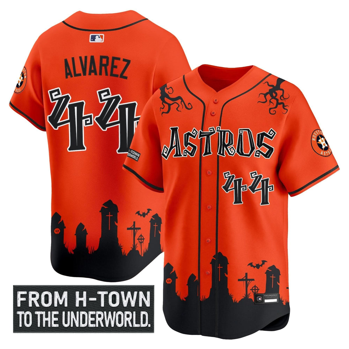 HA 'Halloween Shadows Edition' Vapor Premier Limited Jersey - Stitched