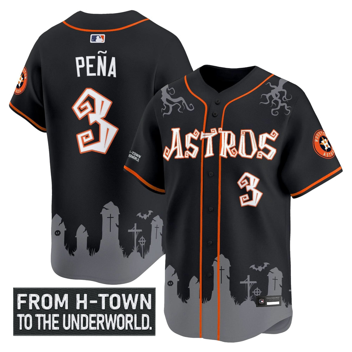 HA 'Halloween Shadows Edition' Vapor Premier Limited Jersey - Stitched