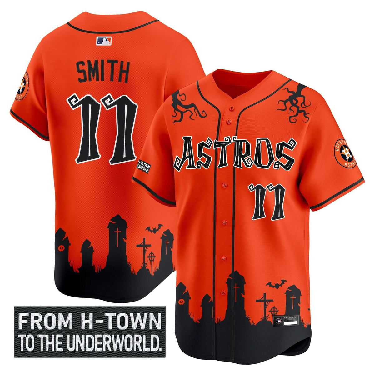 HA 'Halloween Shadows Edition' Vapor Premier Limited Jersey - Stitched