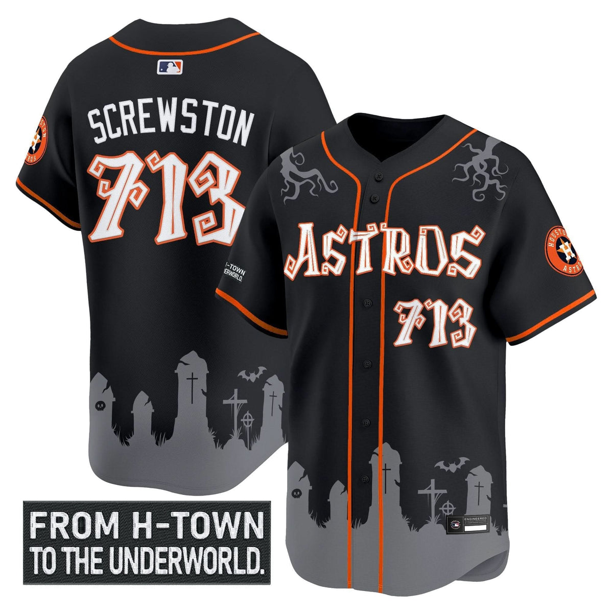 HA 'Halloween Shadows Edition' Vapor Premier Limited Jersey - Stitched