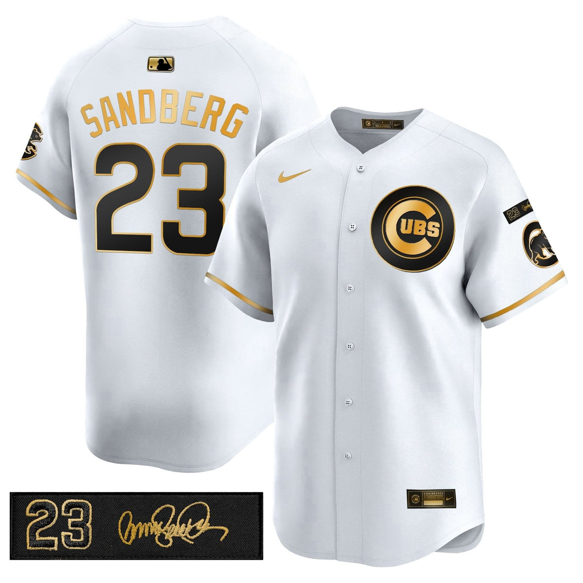 CC 'Ryne Sandberg Tribute' Vapor Premier Limited Jersey V3 - Stitched