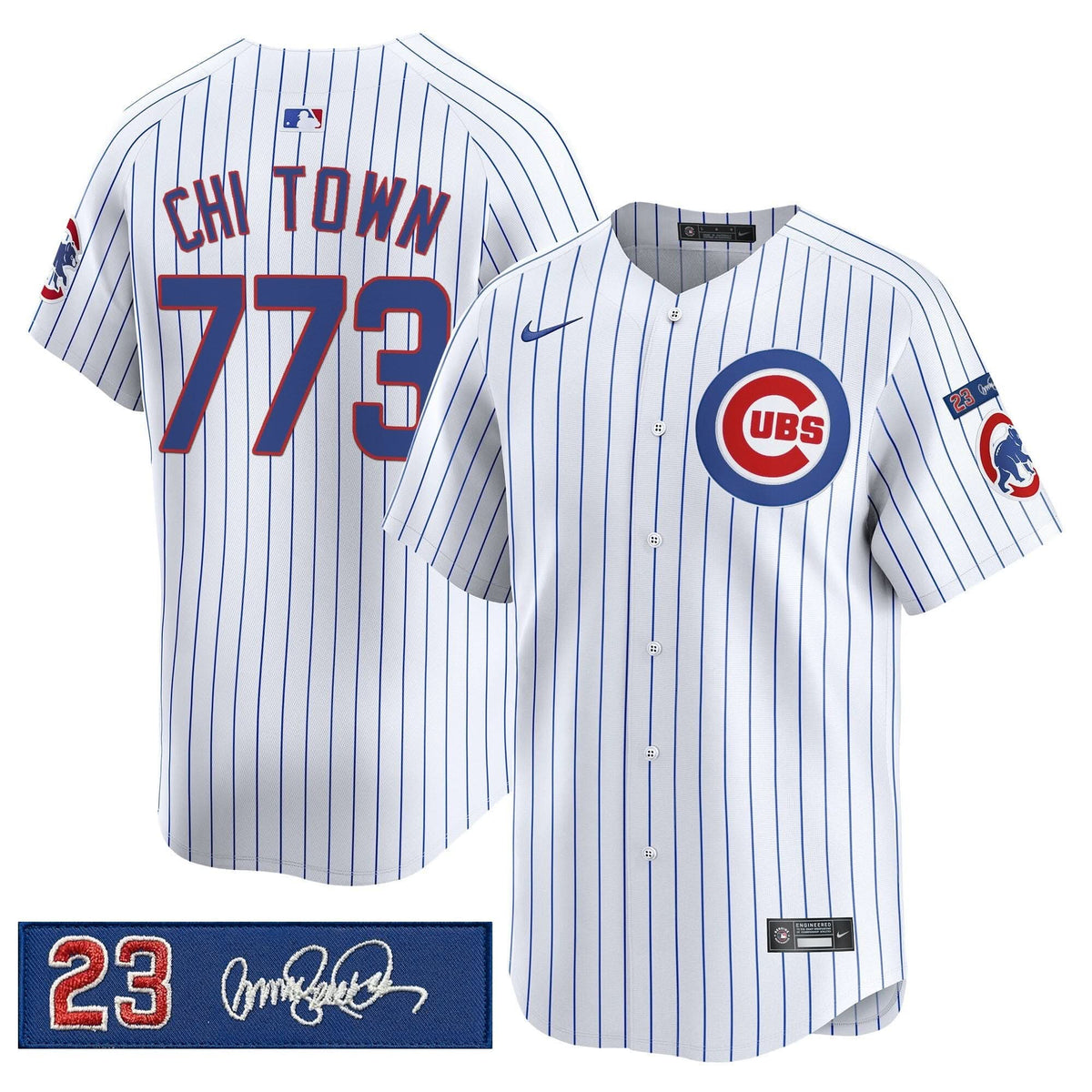 CC 'Ryne Sandberg Tribute' Vapor Premier Limited Jersey V3 - Stitched
