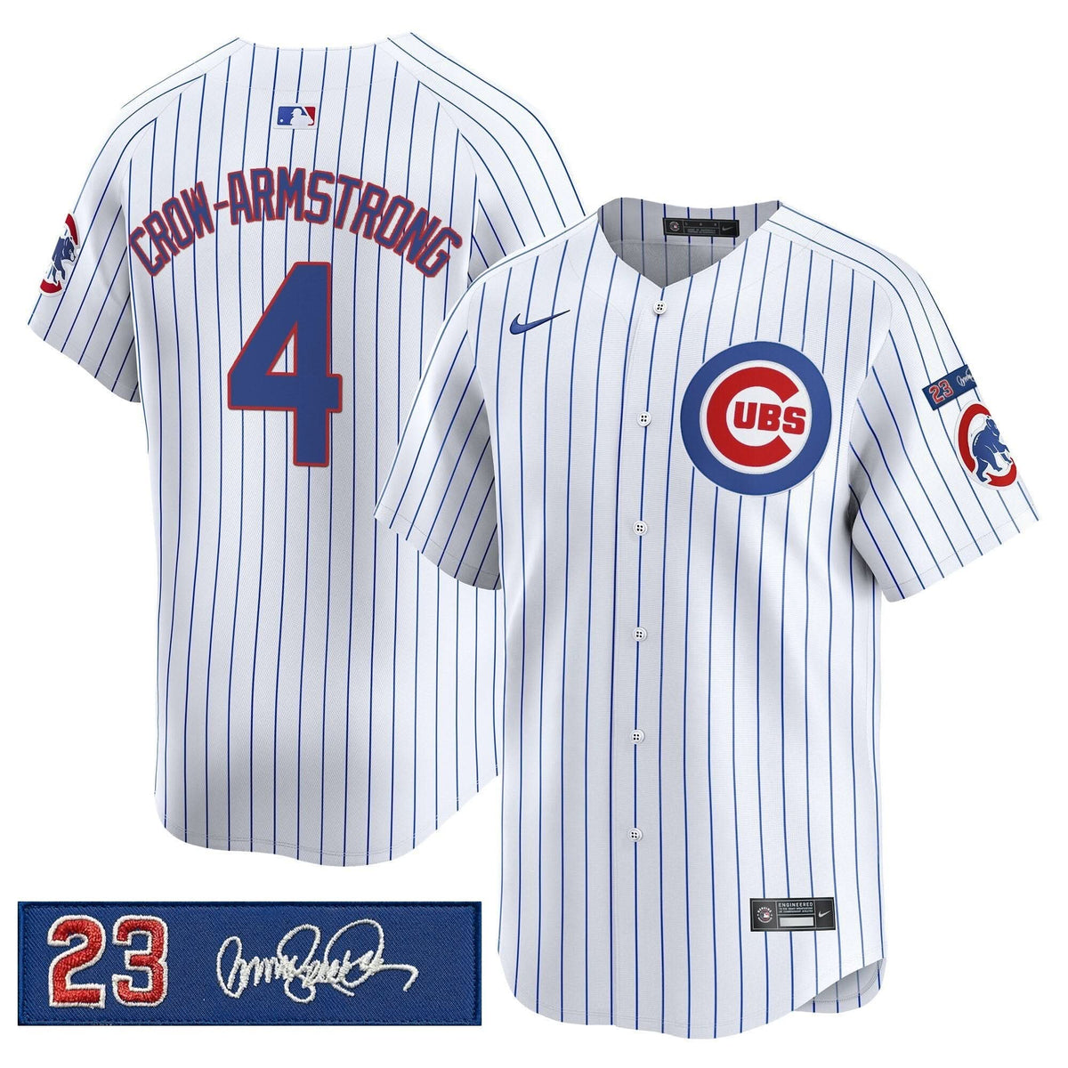 CC 'Ryne Sandberg Tribute' Vapor Premier Limited Jersey V3 - Stitched