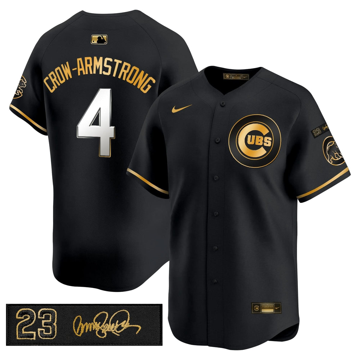 CC 'Ryne Sandberg Tribute' Vapor Premier Limited Jersey V3 - Stitched