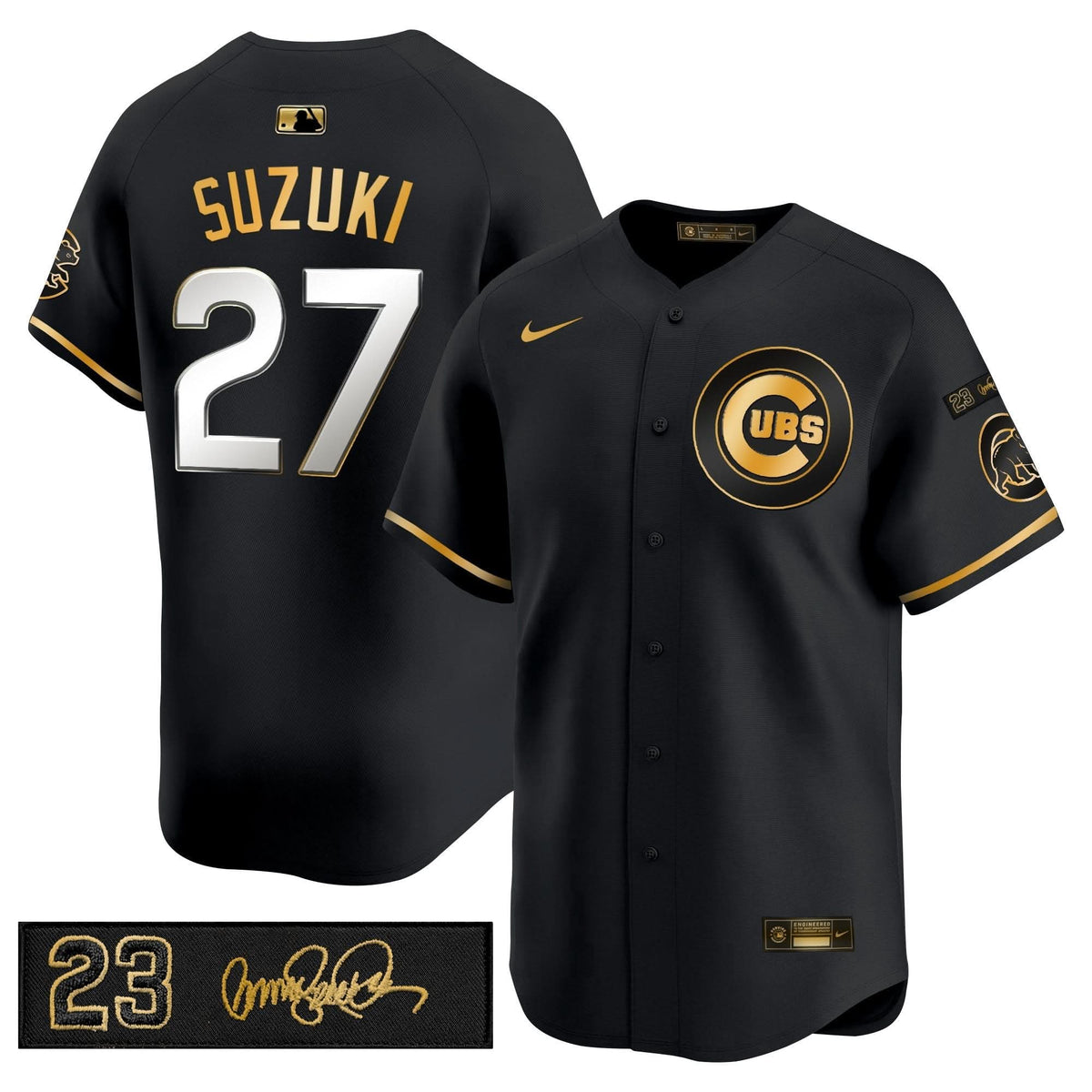 CC 'Ryne Sandberg Tribute' Vapor Premier Limited Jersey V3 - Stitched