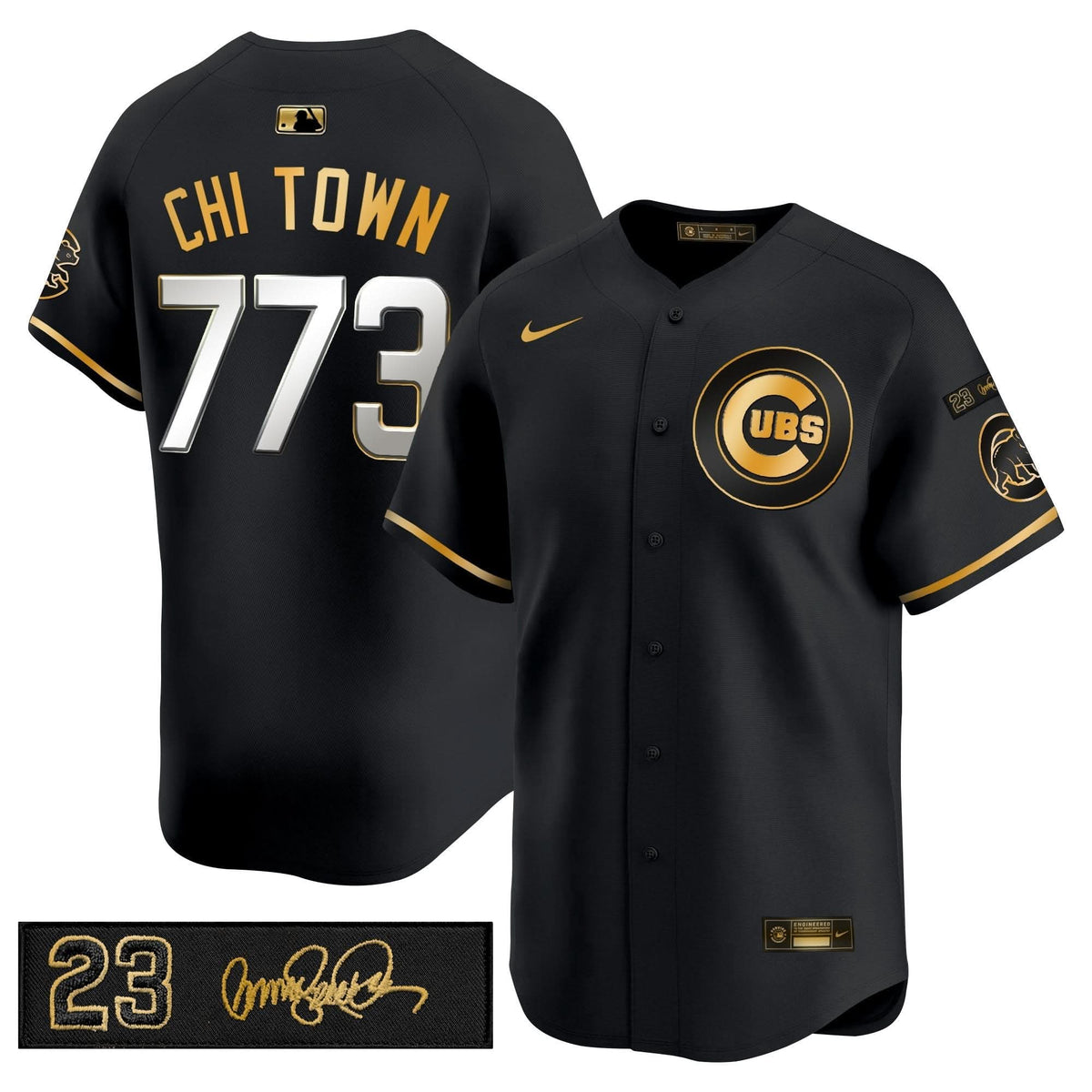 CC 'Ryne Sandberg Tribute' Vapor Premier Limited Jersey V3 - Stitched