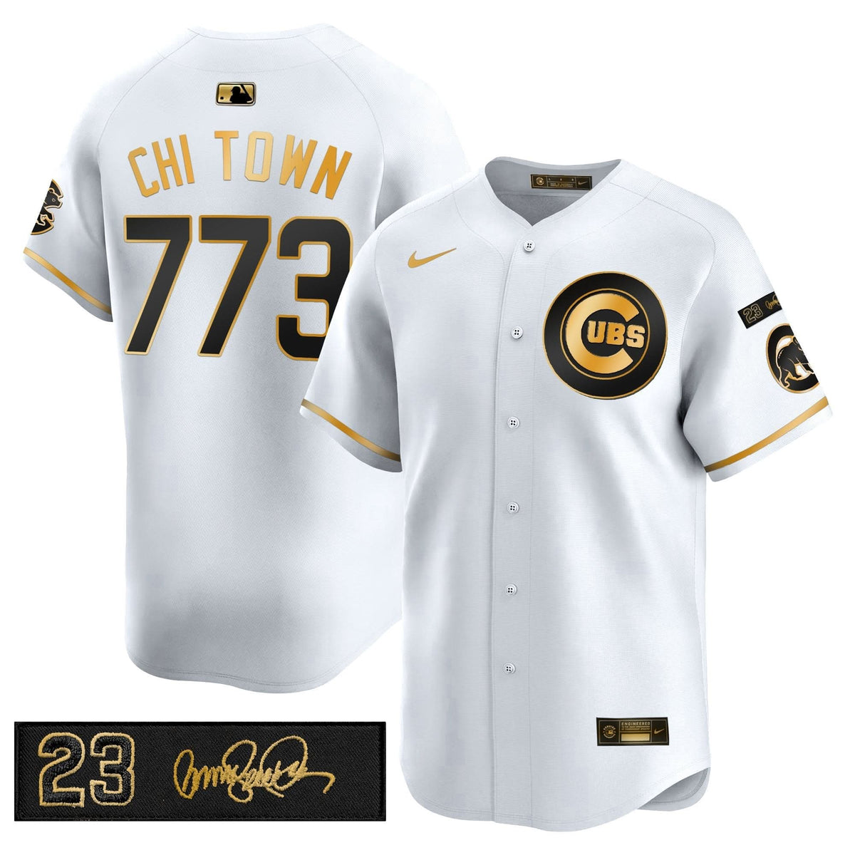CC 'Ryne Sandberg Tribute' Vapor Premier Limited Jersey V3 - Stitched