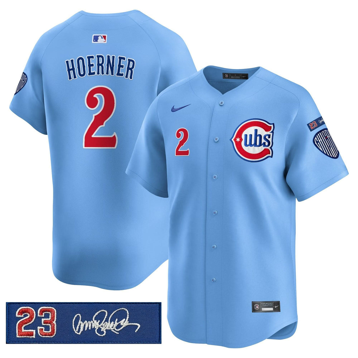 CC 'Ryne Sandberg Tribute' Vapor Premier Limited Jersey V3 - Stitched