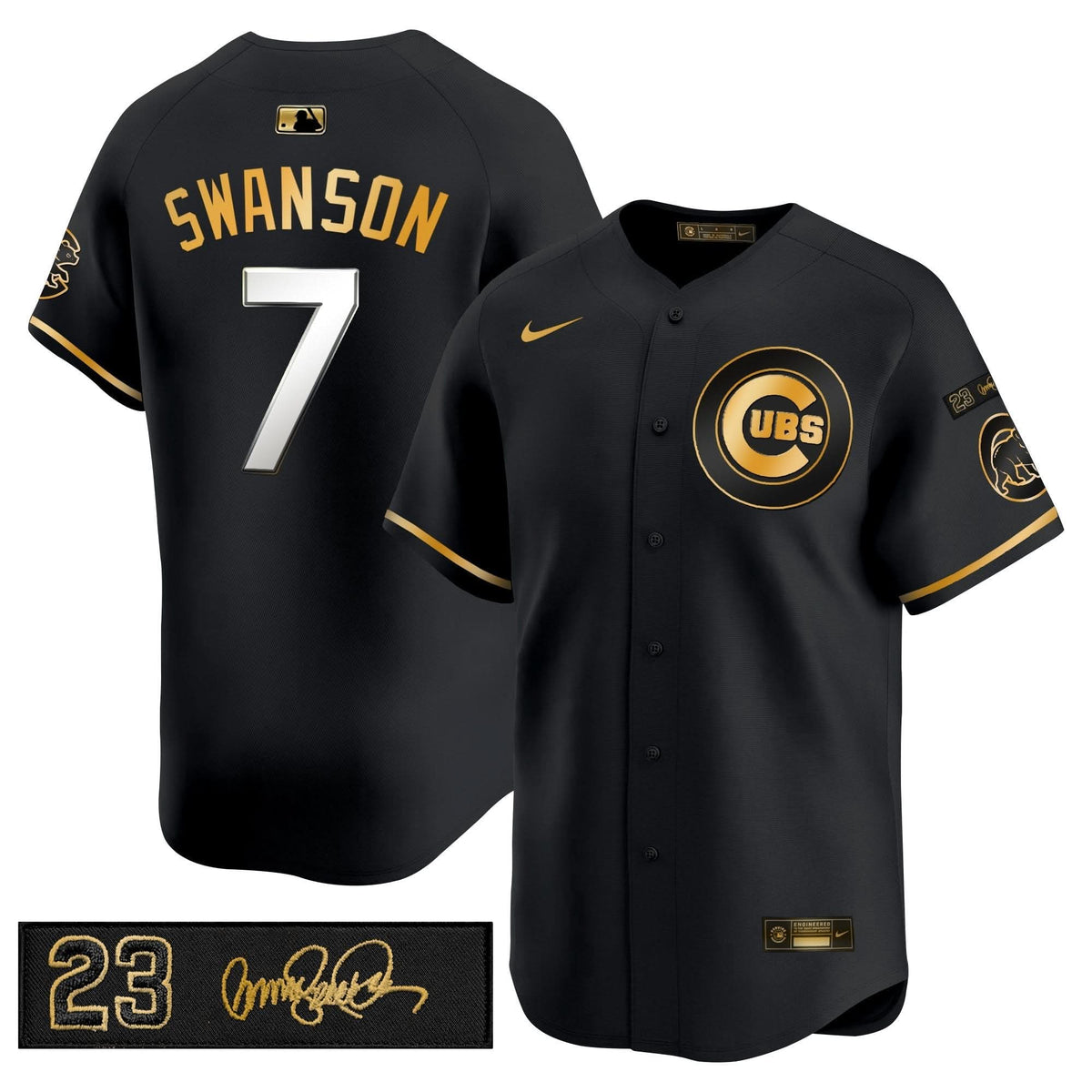 CC 'Ryne Sandberg Tribute' Vapor Premier Limited Jersey V3 - Stitched