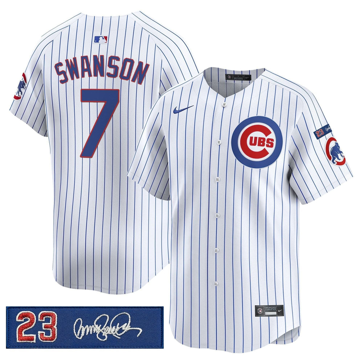CC 'Ryne Sandberg Tribute' Vapor Premier Limited Jersey V3 - Stitched