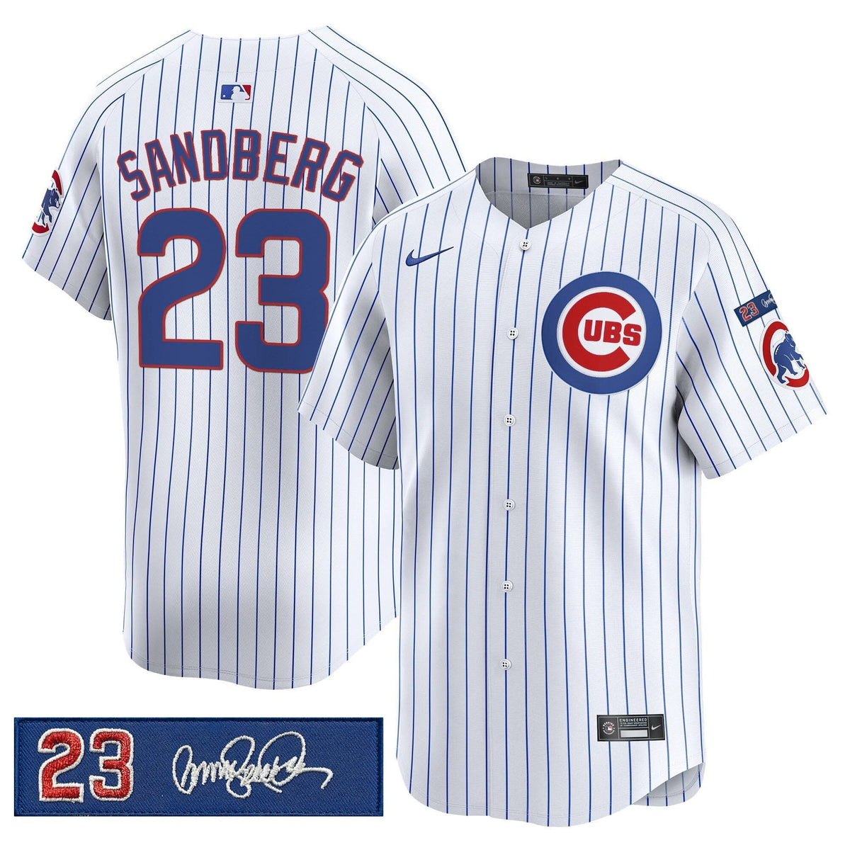 CC 'Ryne Sandberg Tribute' Vapor Premier Limited Jersey V3 - Stitched