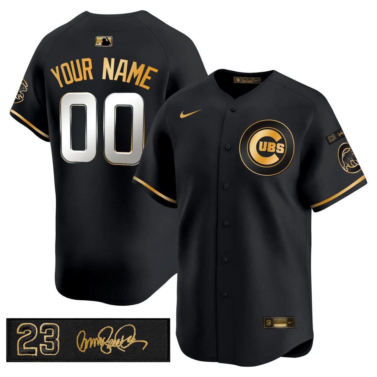 CC 'Ryne Sandberg Tribute' Vapor Premier Limited Custom Jersey V3 - Stitched