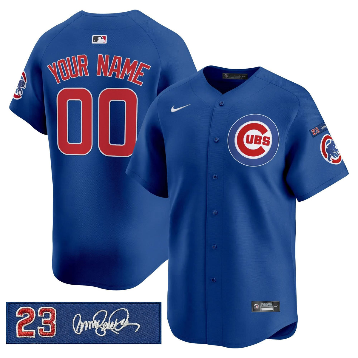 CC 'Ryne Sandberg Tribute' Vapor Premier Limited Custom Jersey V3 - Stitched