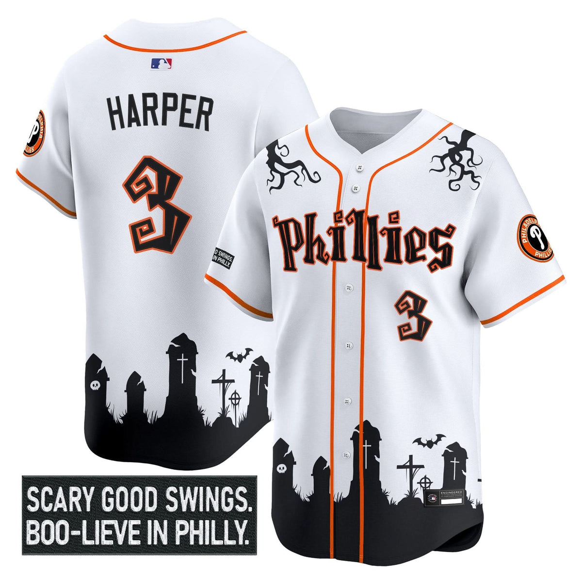 PP 'Halloween Spooky Edition' Premier Limited Jersey - Stitched