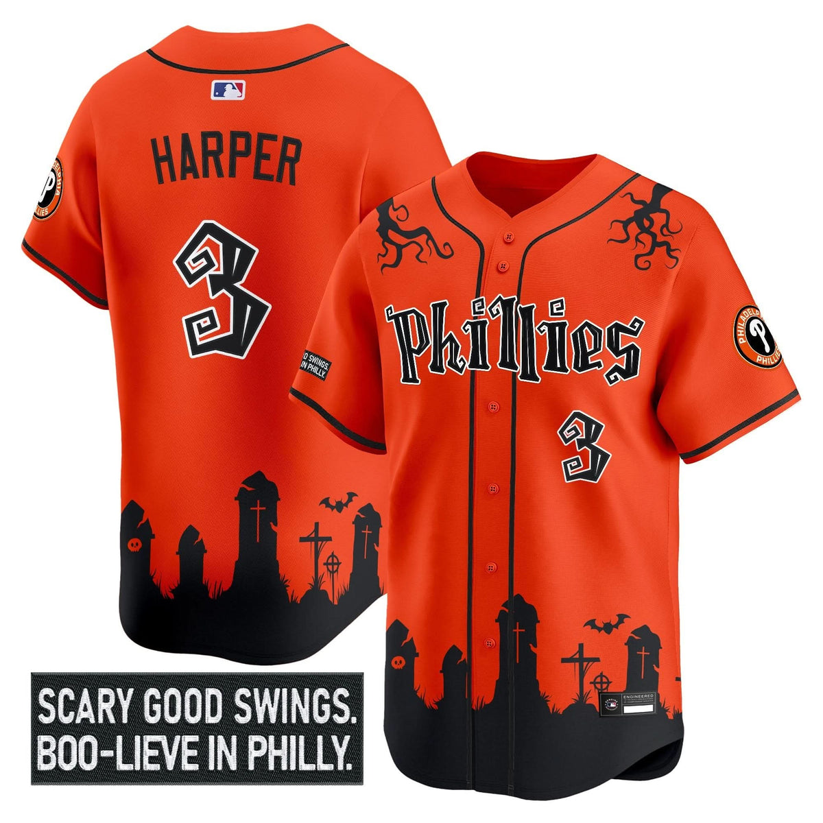 PP 'Halloween Spooky Edition' Premier Limited Jersey - Stitched