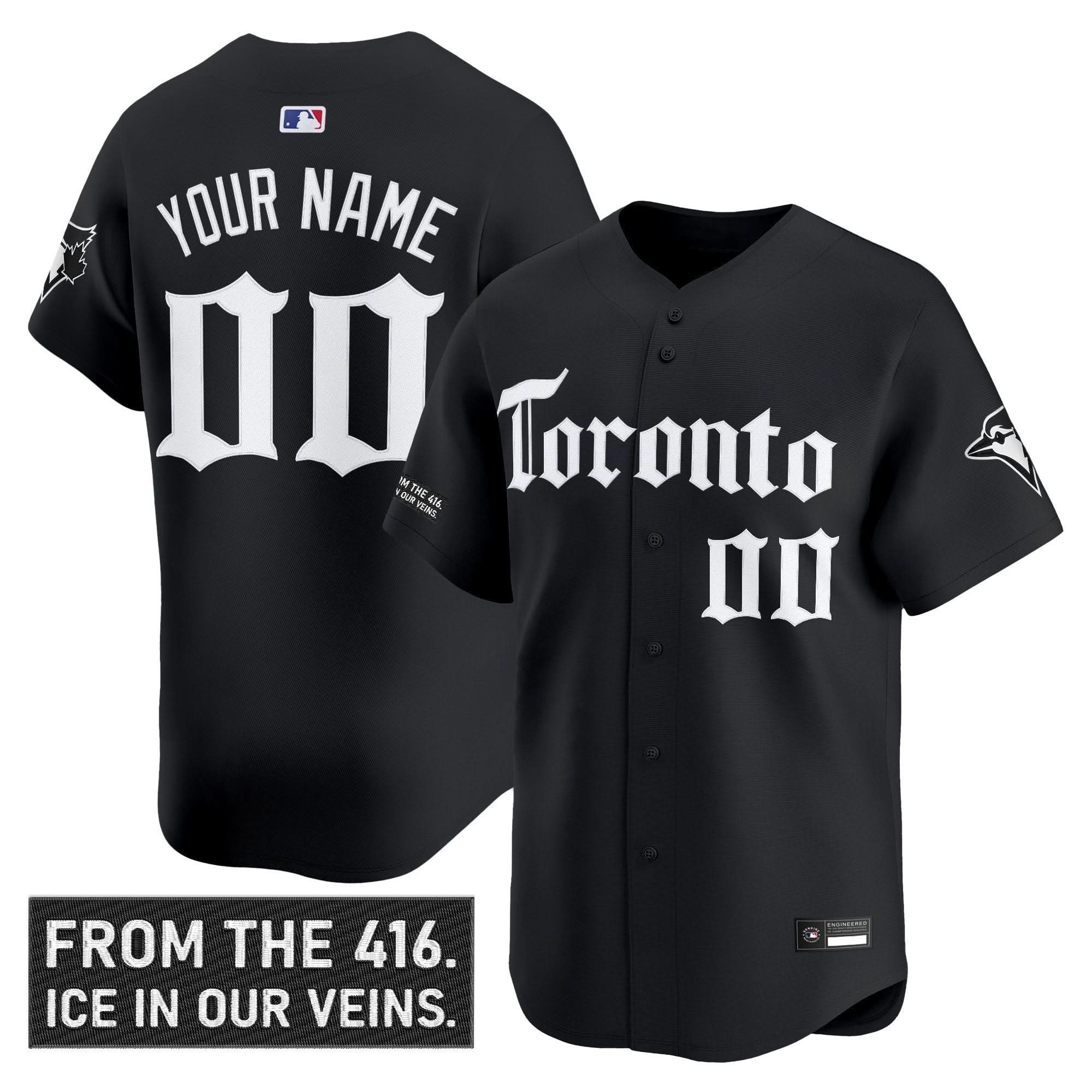 TBJ 'Gothic North Edition' Vapor Premier Limited Custom Jersey - Stitched