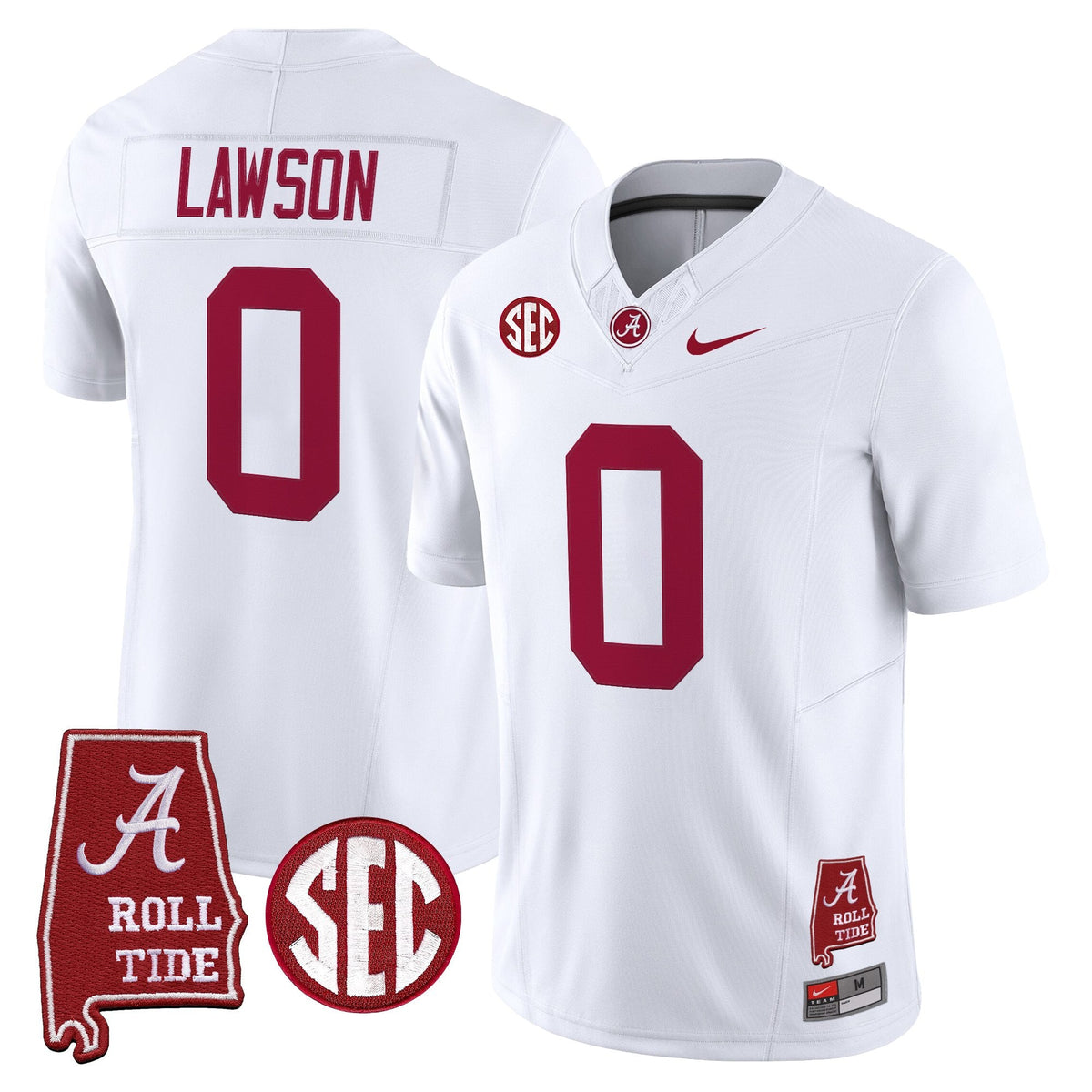 BAMA 2026 Vapor Limited Jersey - Alabama Map - Stitched