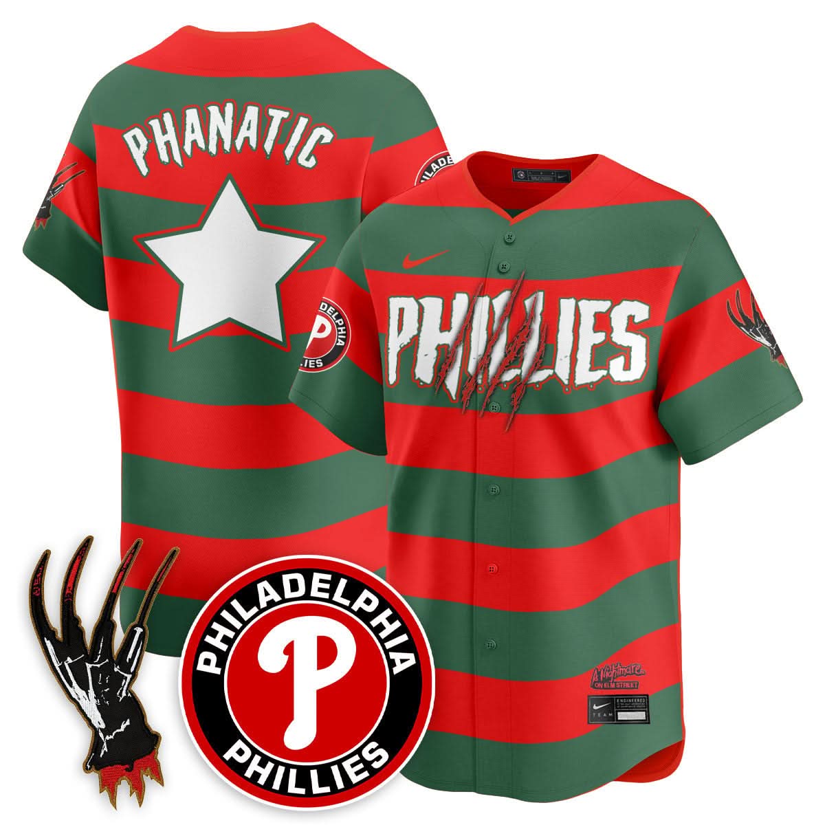 PP "A Nightmare on Elm Street" Jersey - Stitched
