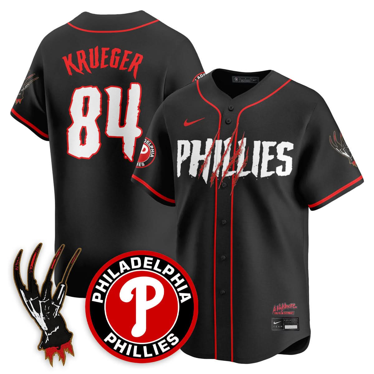 PP "A Nightmare on Elm Street" Jersey - Stitched