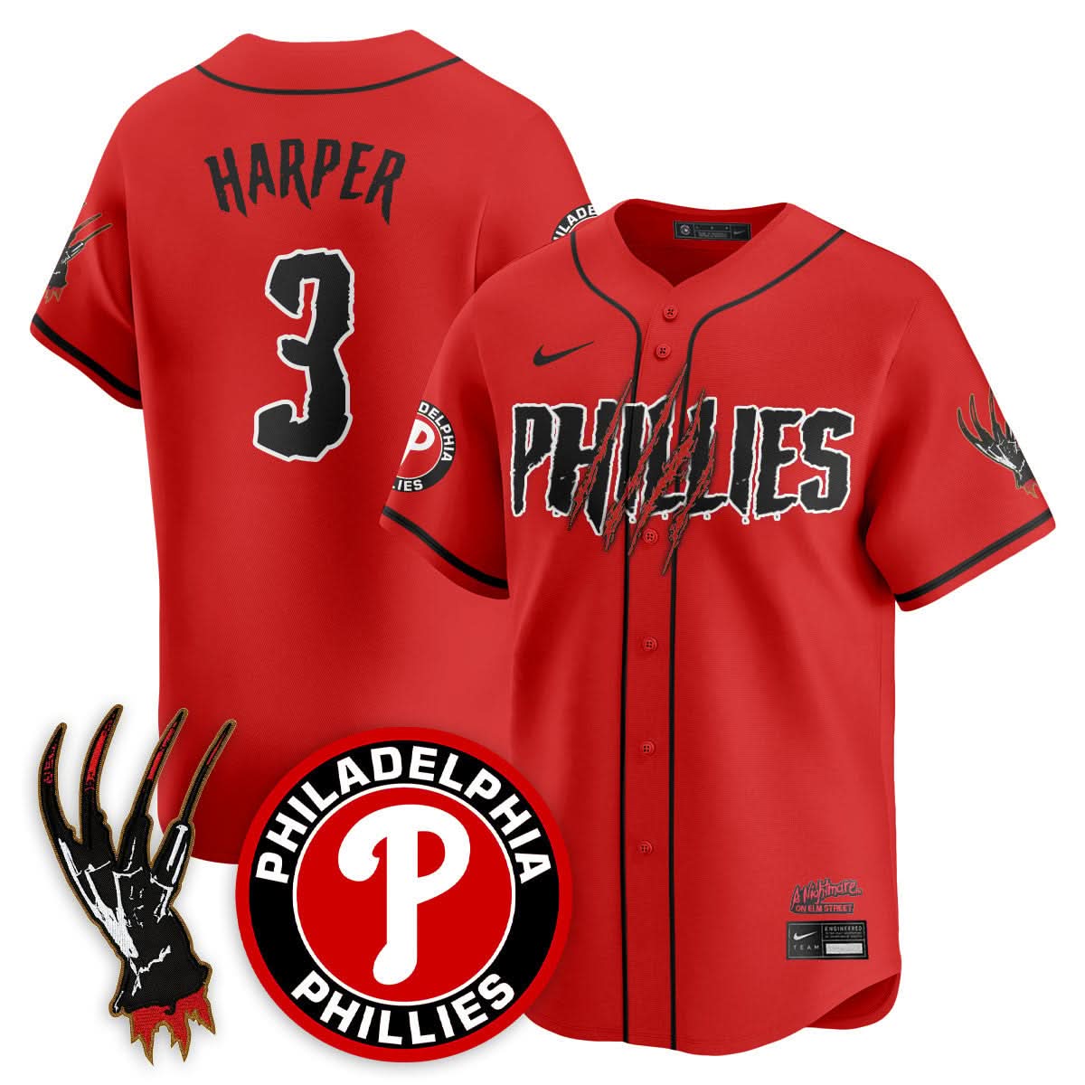 PP "A Nightmare on Elm Street" Jersey - Stitched