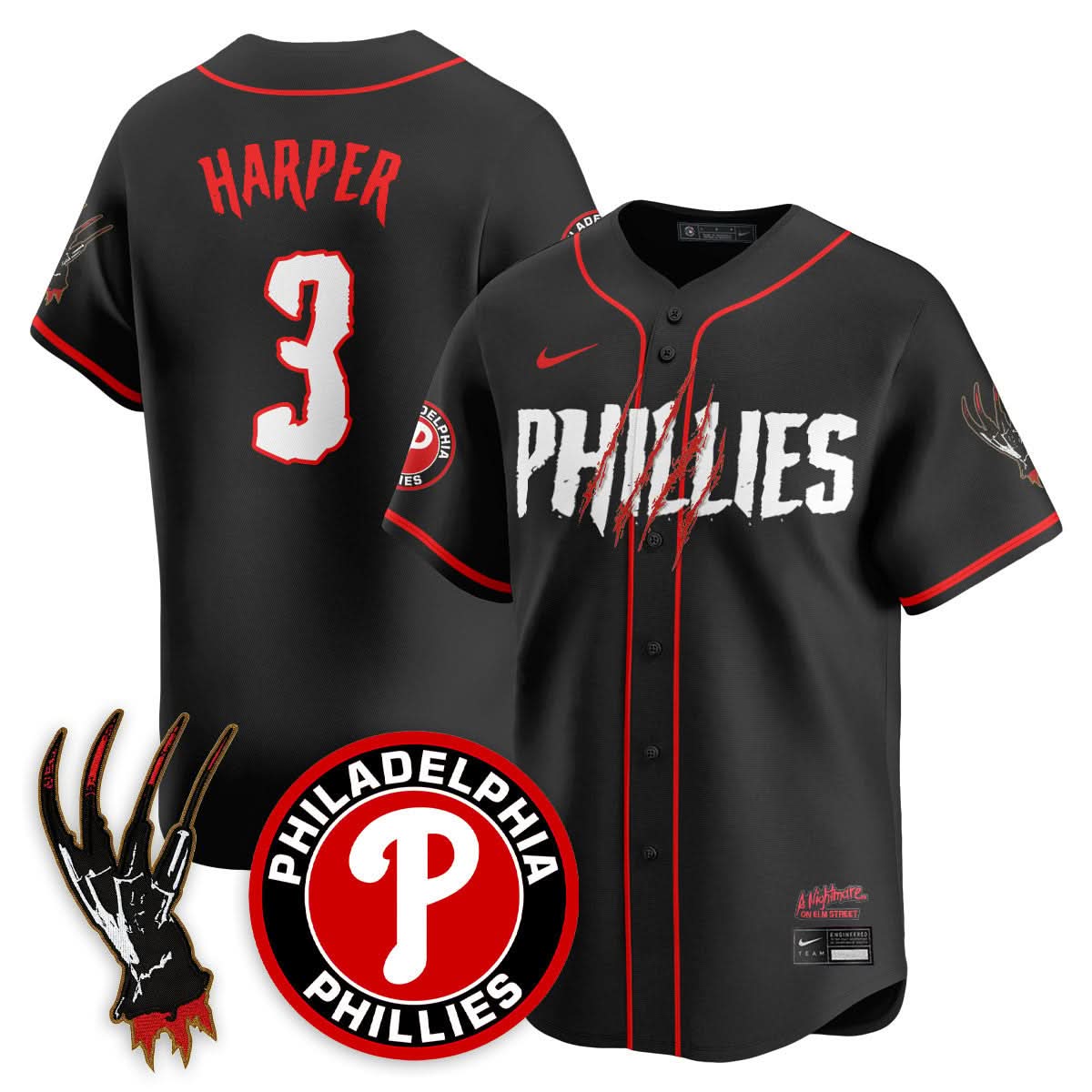 PP "A Nightmare on Elm Street" Jersey - Stitched