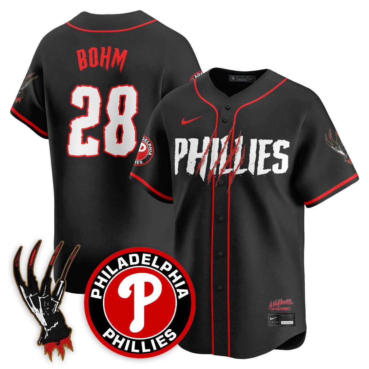 PP "A Nightmare on Elm Street" Jersey - Stitched