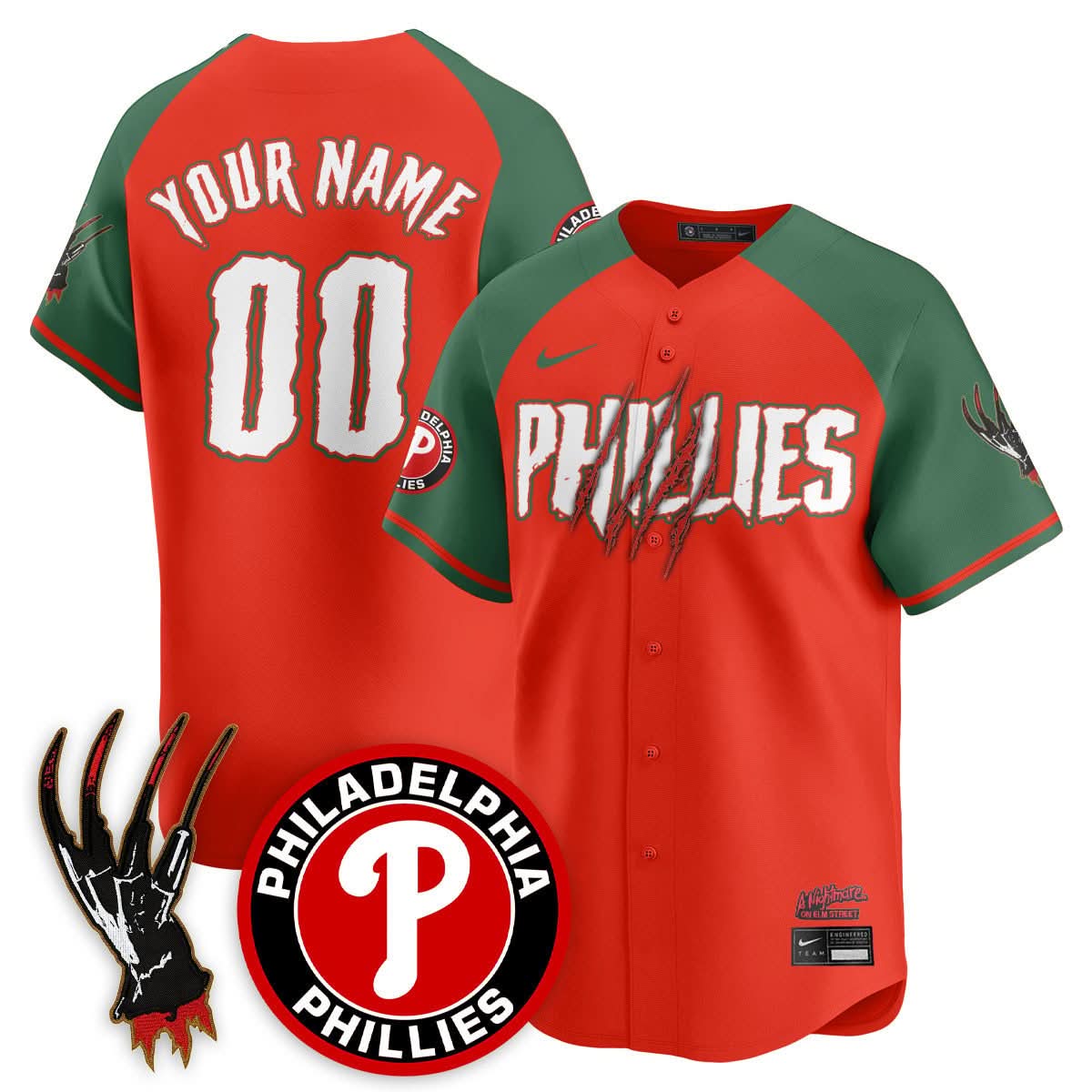 PP "A Nightmare on Elm Street" Custom Jersey - Stitched