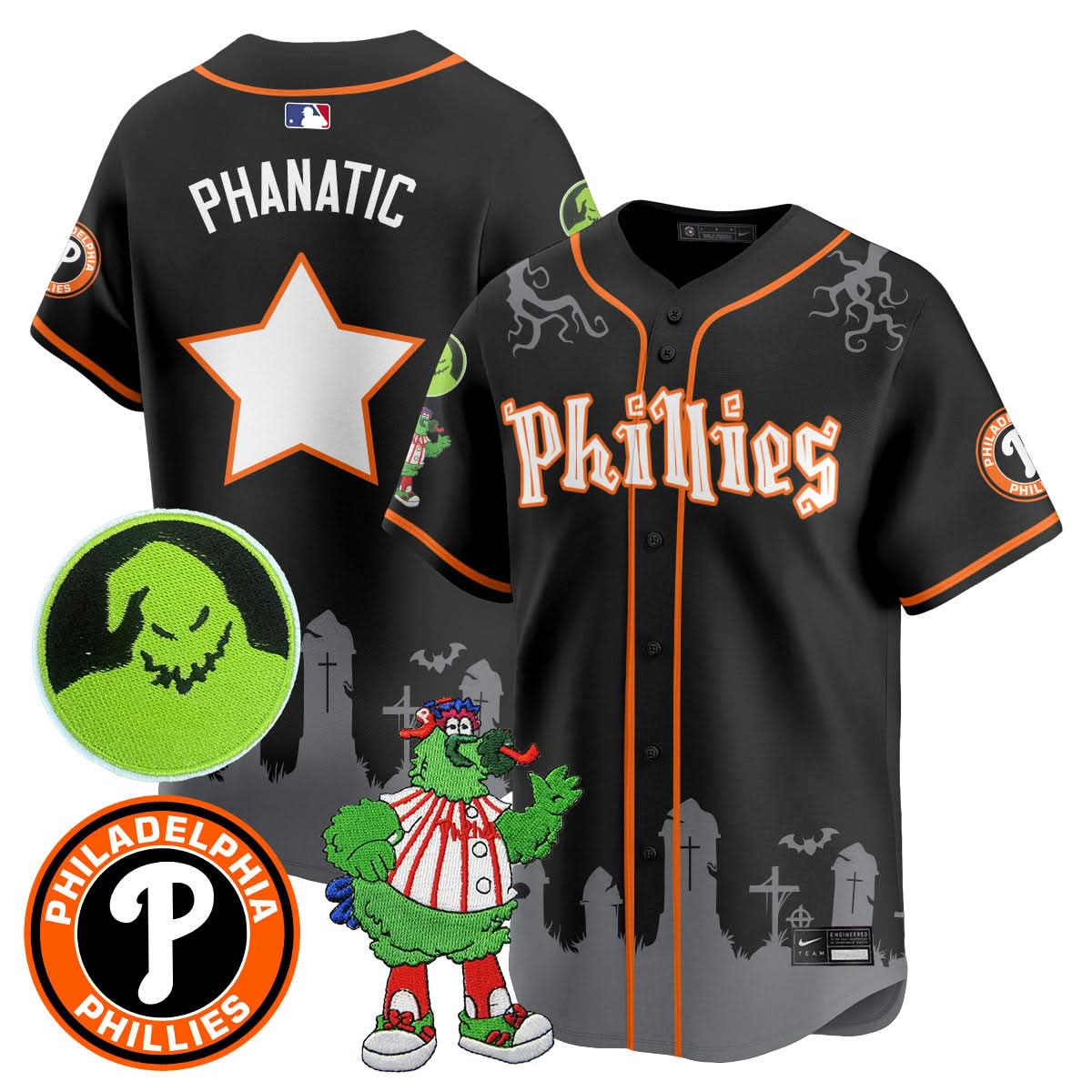 PP Oogie Boogie & Phanatic Premier Limited Jersey - Stitched