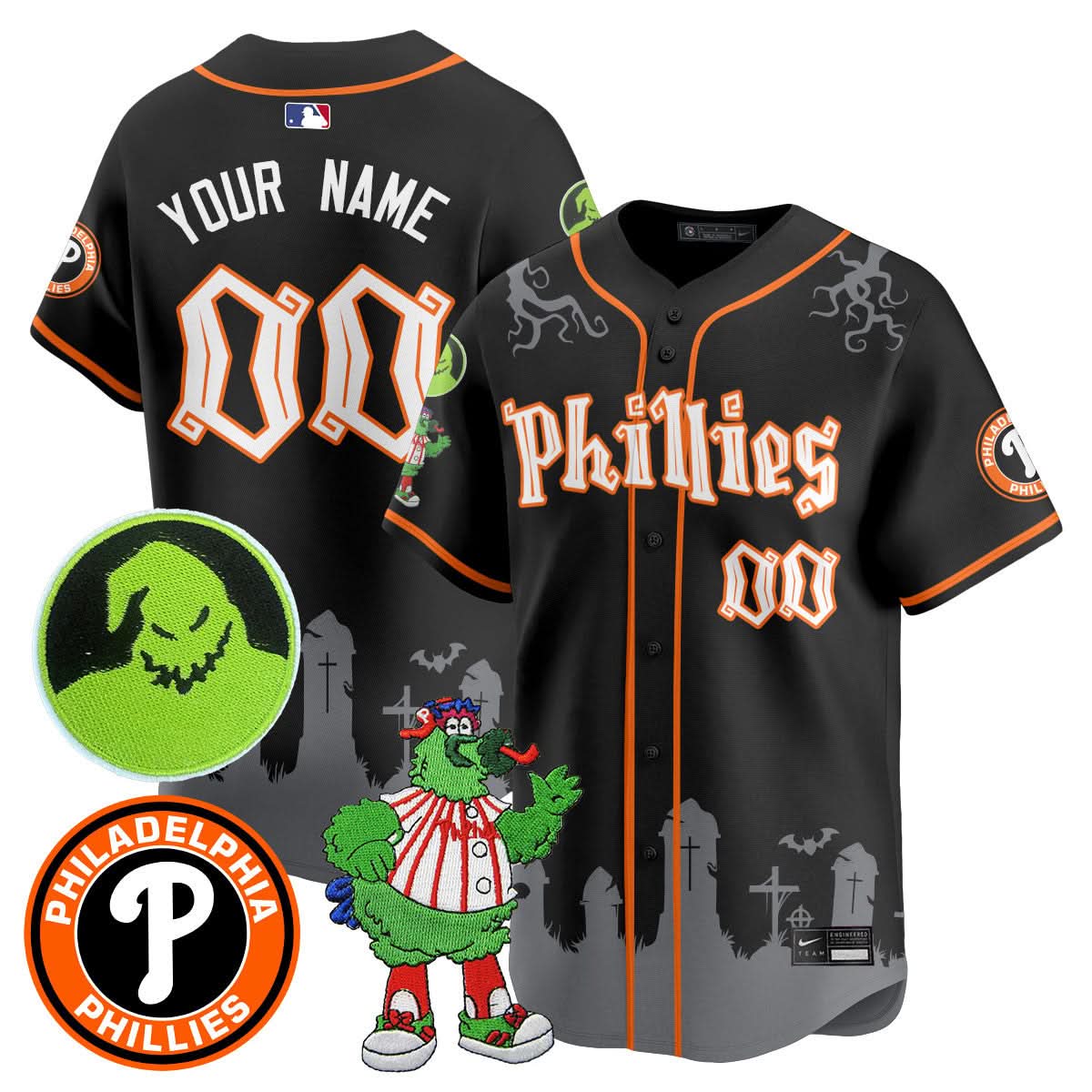 PP Oogie Boogie & Phanatic Premier Limited Jersey - Stitched