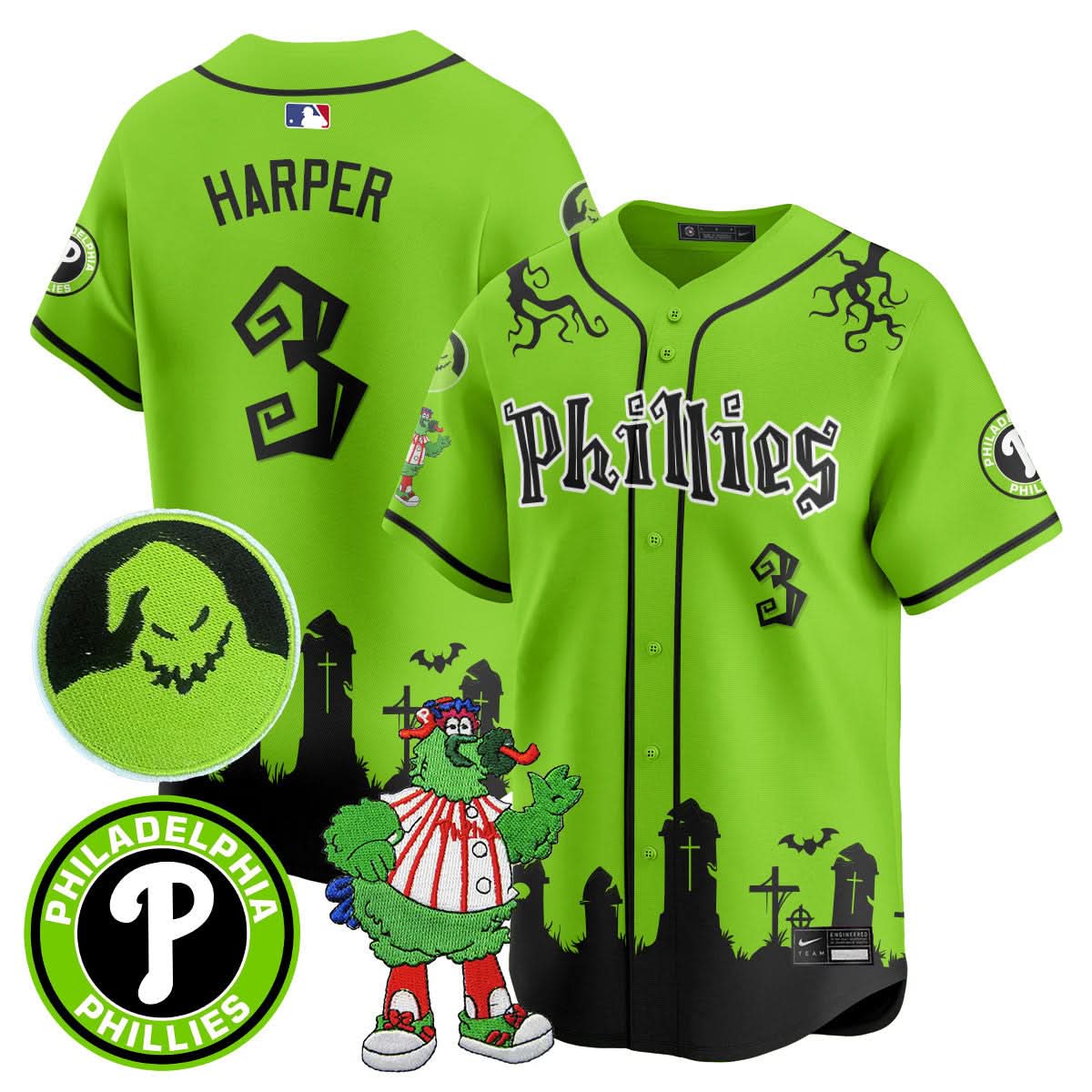 PP Oogie Boogie & Phanatic Premier Limited Jersey - Stitched