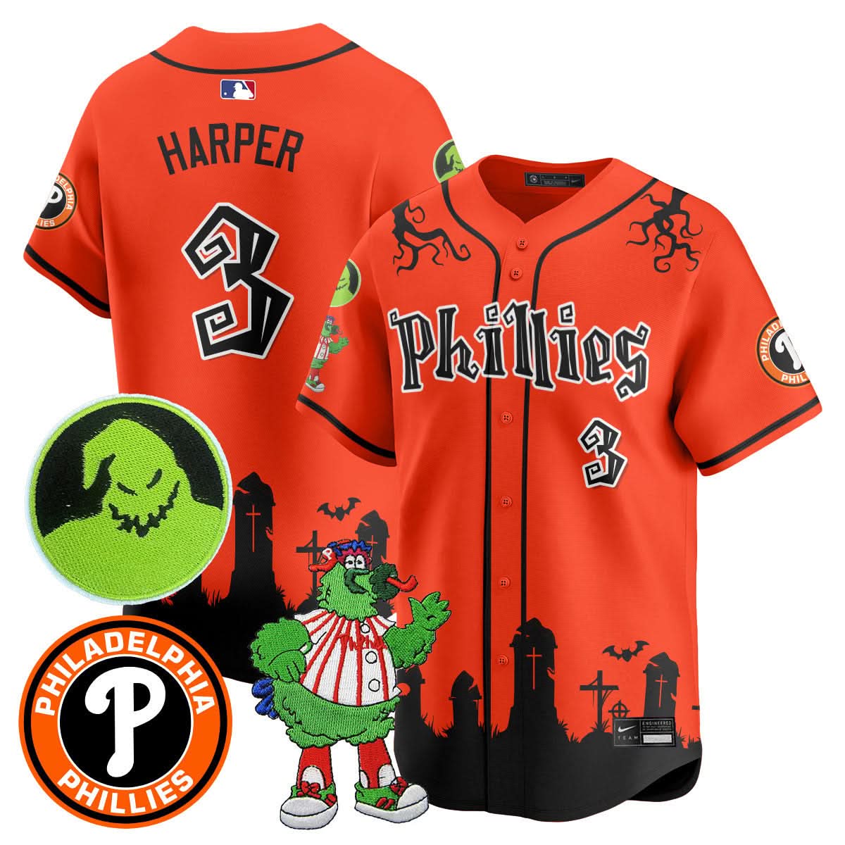 PP Oogie Boogie & Phanatic Premier Limited Jersey - Stitched
