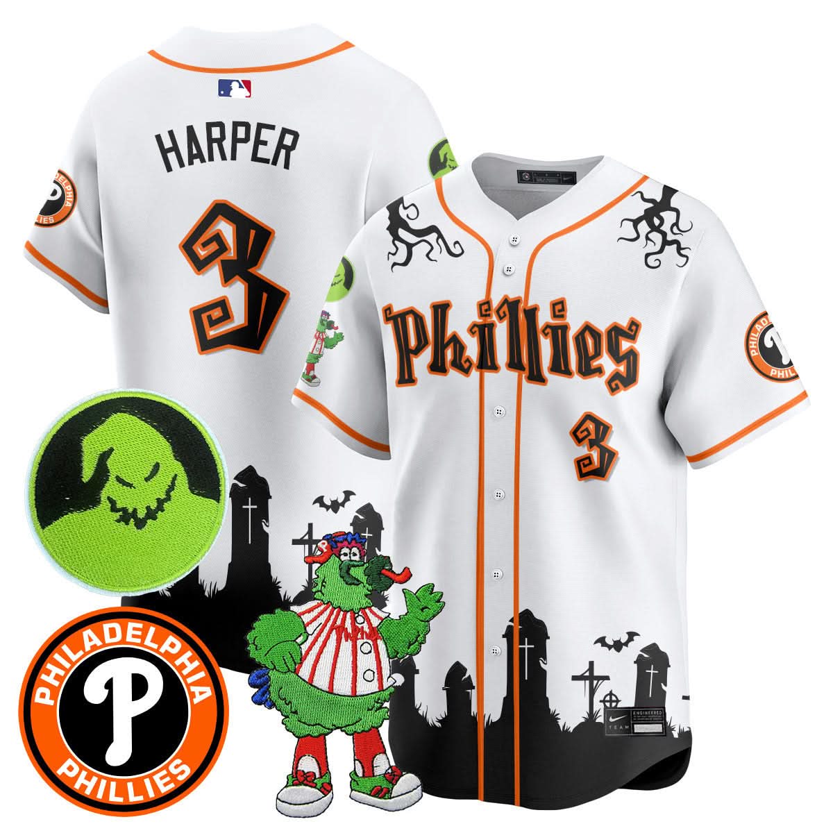 PP Oogie Boogie & Phanatic Premier Limited Jersey - Stitched
