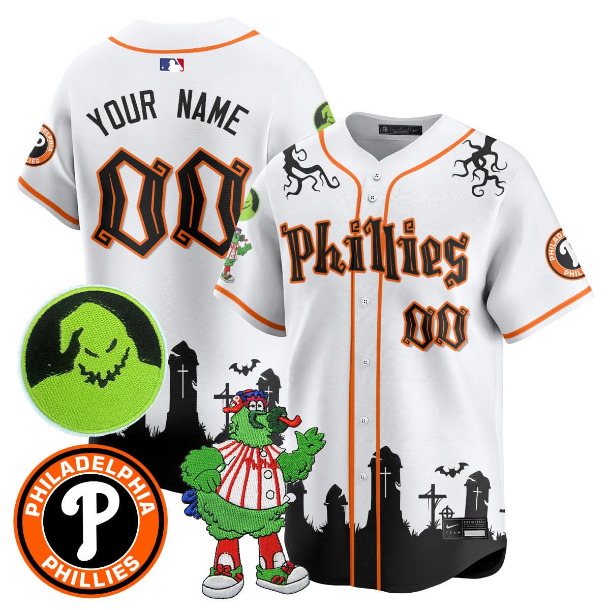 Custom PP Oogie Boogie & Phanatic Premier Limited Jersey - Stitched
