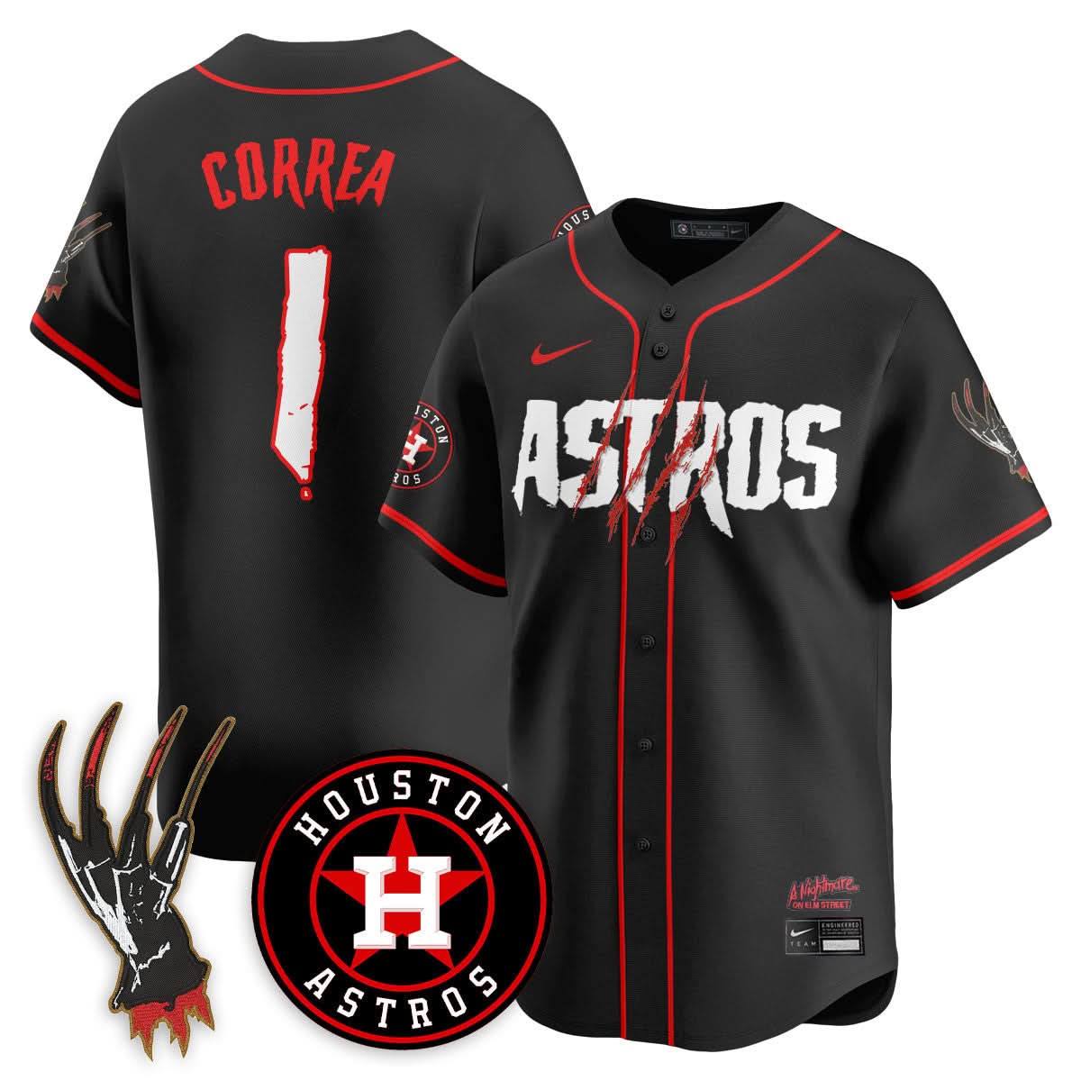 HA "A Nightmare on Elm Street" Jersey - Stitched