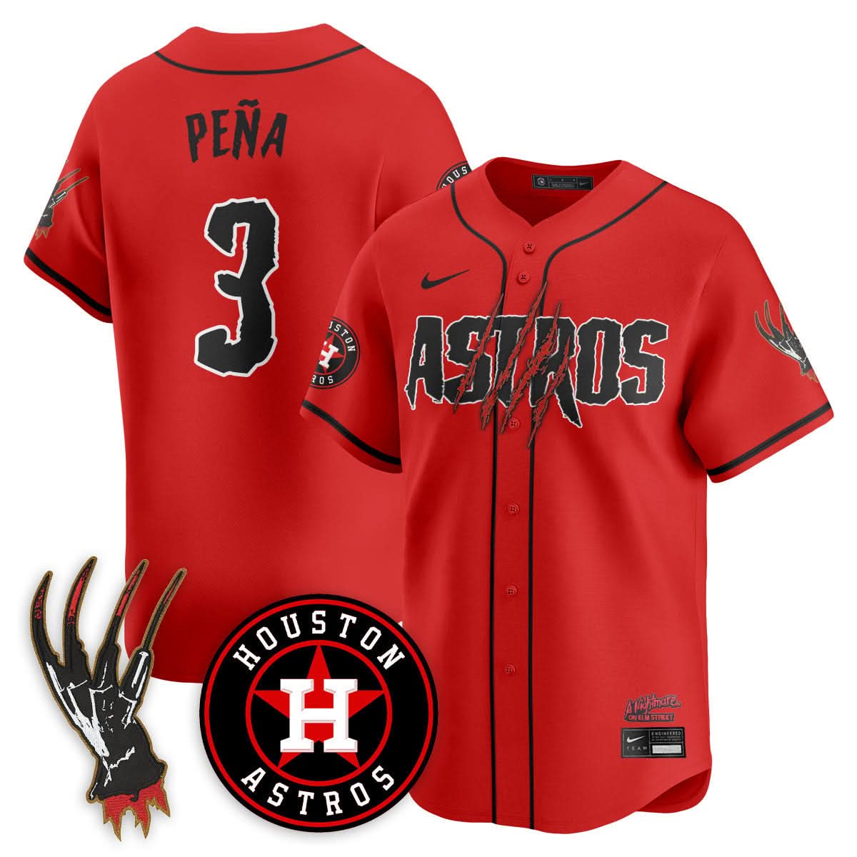 HA "A Nightmare on Elm Street" Jersey - Stitched