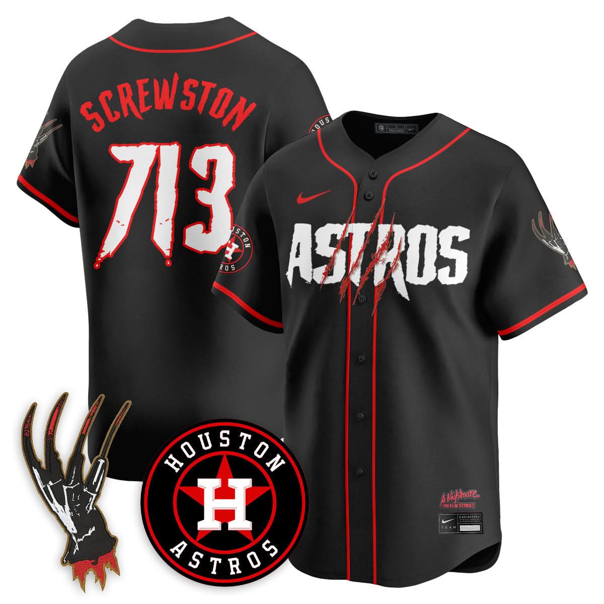 HA "A Nightmare on Elm Street" Jersey - Stitched