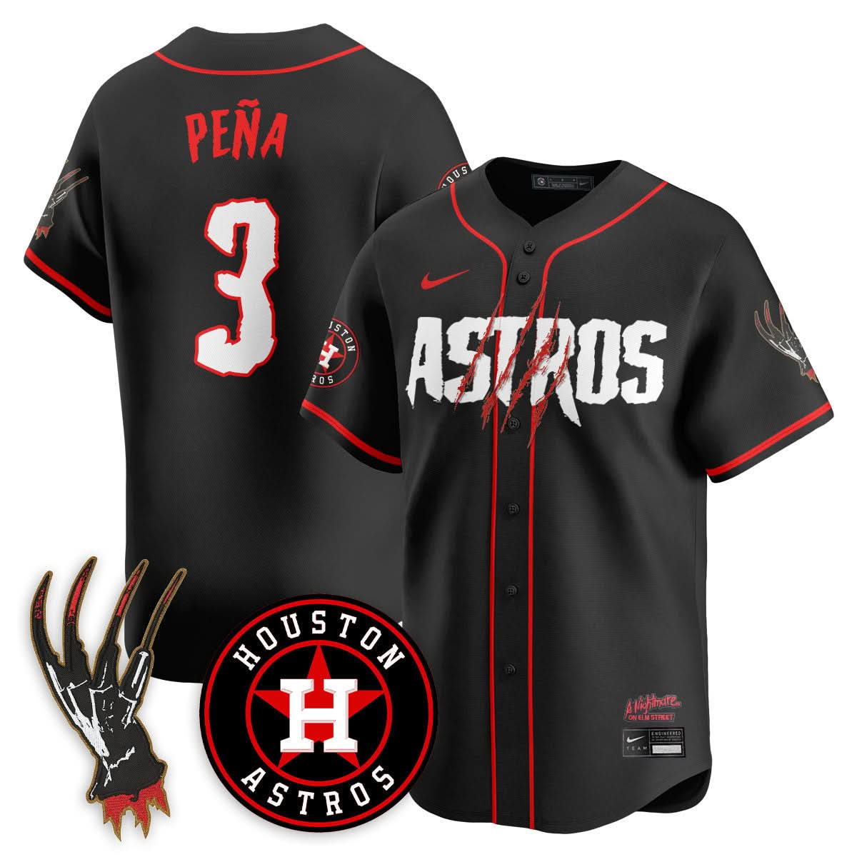 HA "A Nightmare on Elm Street" Jersey - Stitched