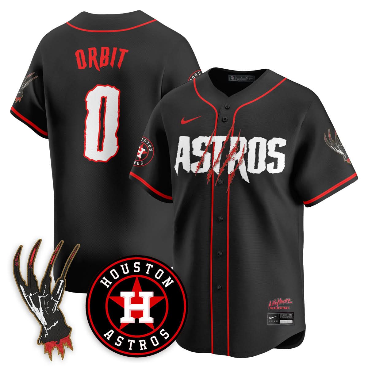 HA "A Nightmare on Elm Street" Jersey - Stitched