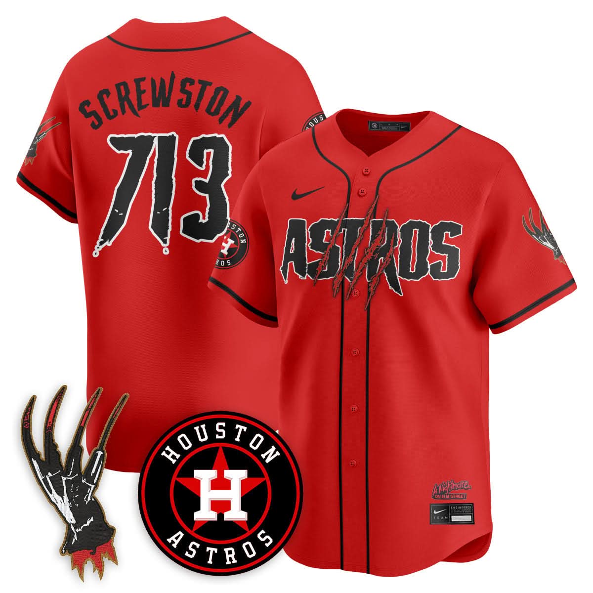 HA "A Nightmare on Elm Street" Jersey - Stitched